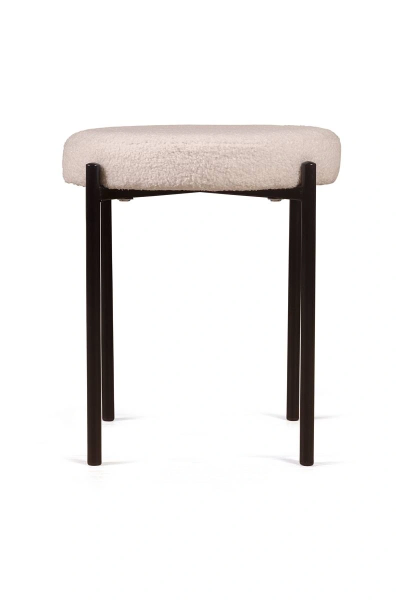 Табурет мягкий Mason, искусственный мех Winnie 03 изображение Табурет мягкий Mason, искусственный мех Winnie 03 фото