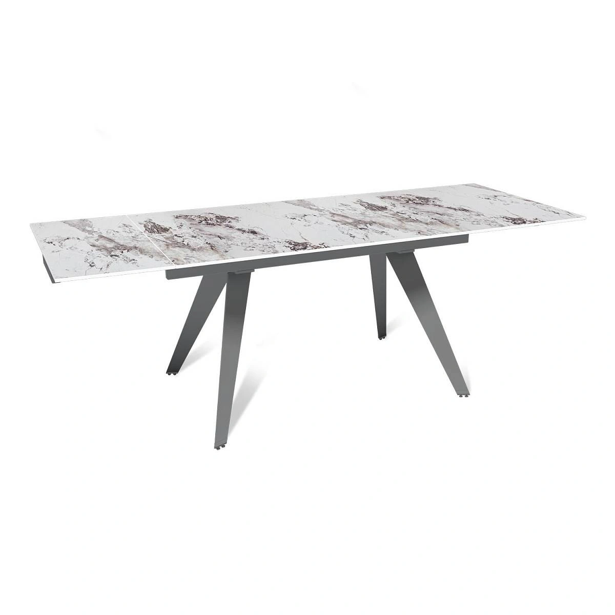 Стол раскладной Rhein (140+40+40), керамика глянцевая Patagoniya изображение Стол раскладной Rhein (140+40+40), керамика глянцевая Patagoniya фото