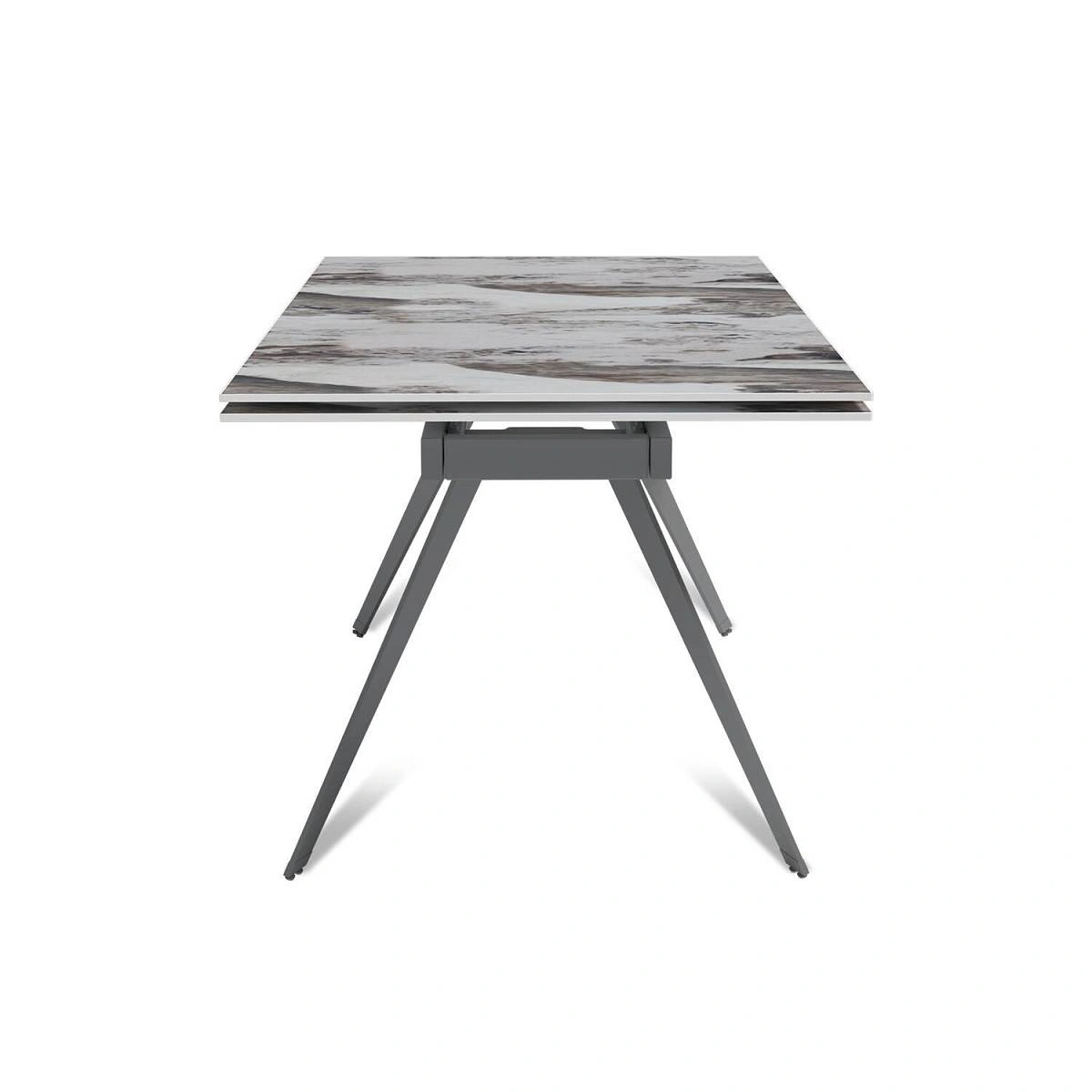 Стол раскладной Rhein (160+40+40), керамика глянцевая Pandora изображение Стол раскладной Rhein (160+40+40), керамика глянцевая Pandora фото