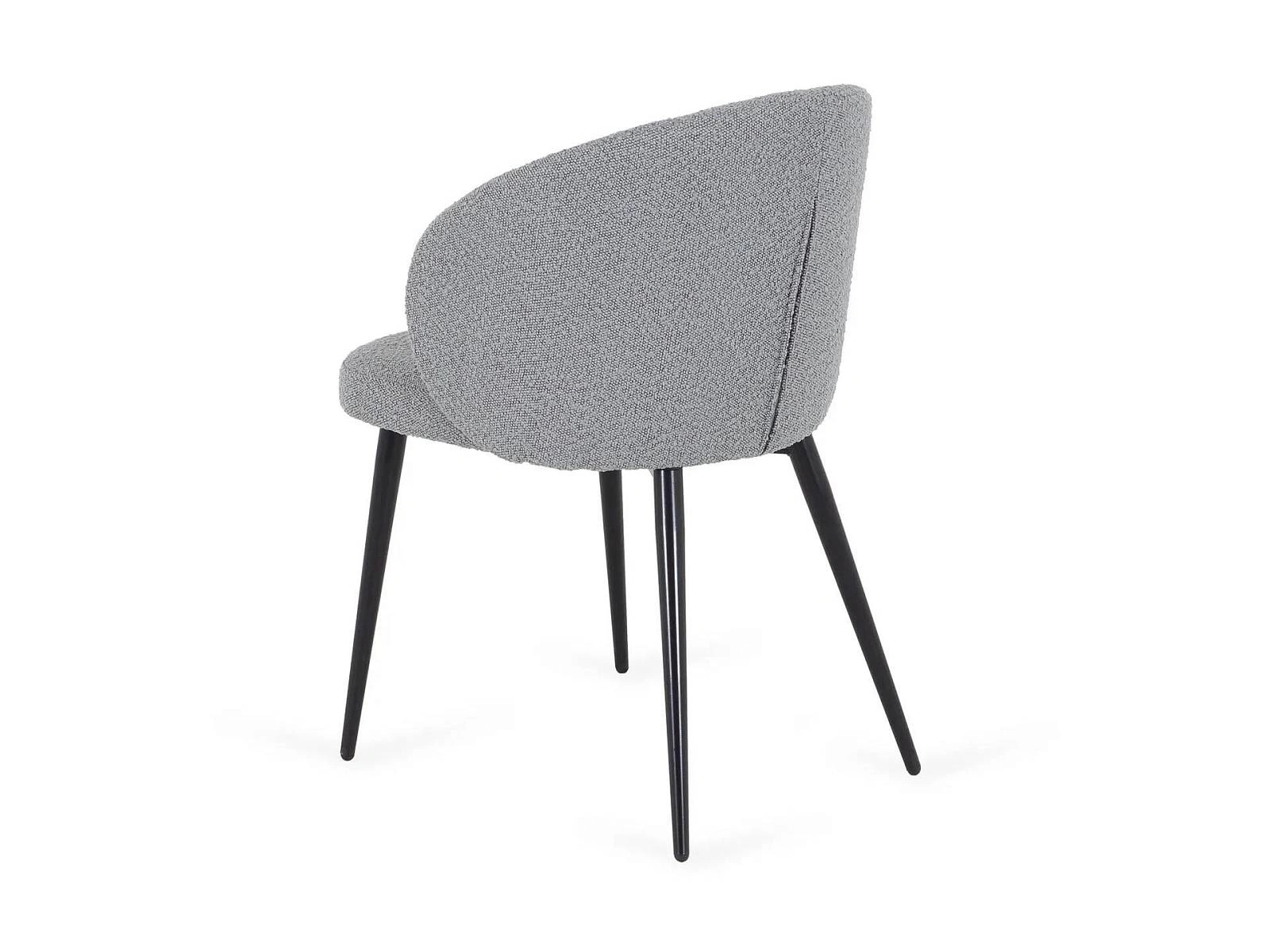 Стул Vito, букле серый / опора конус фото