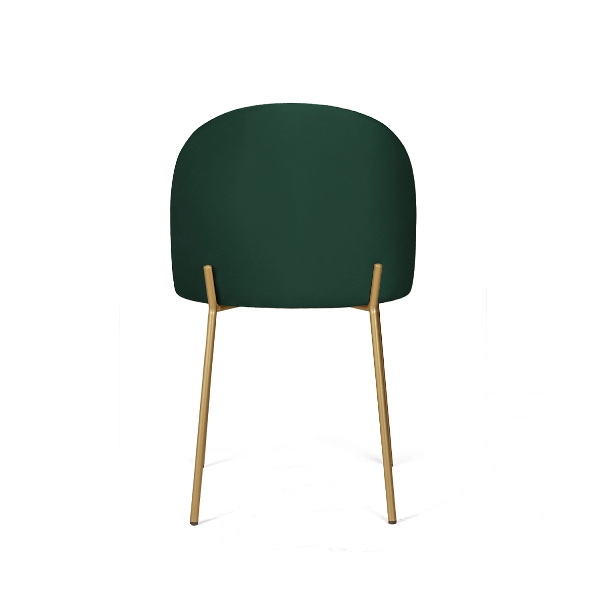 Стул Nord, комплект (4 шт), бархат зеленый 19 / опора золото фото