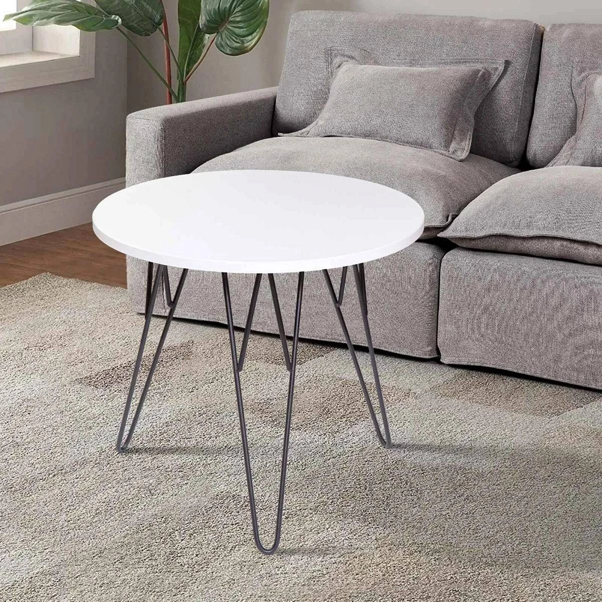 Журнальный стол Ostin, мрамор светлый фото