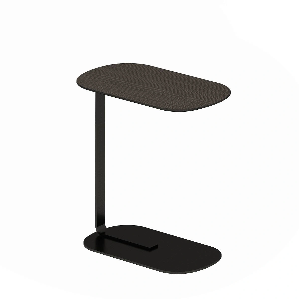 Журнальный столик приставной Side шпон горький шоколад фото