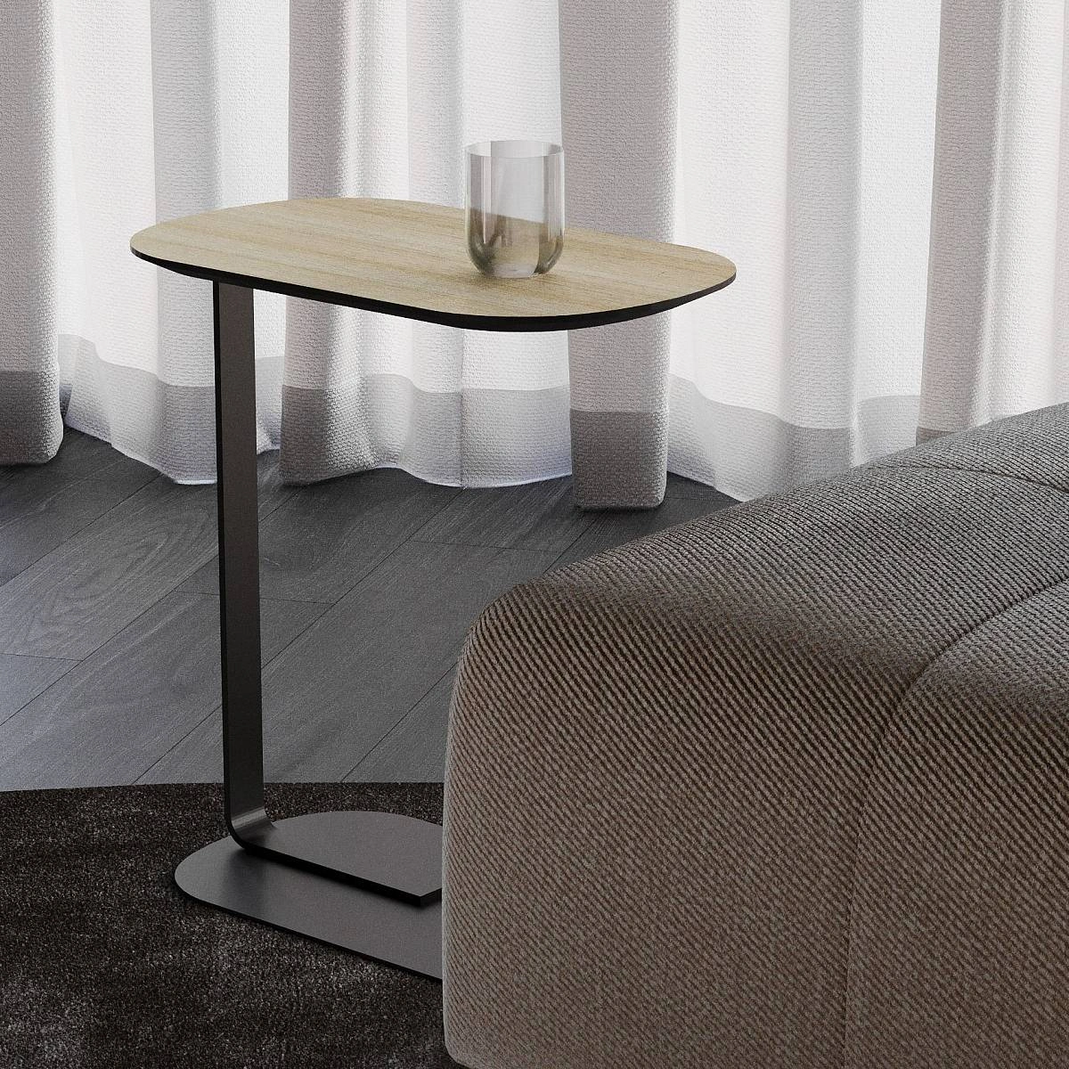 Журнальный столик приставной Side пластик эвкалипт изображение Журнальный столик приставной Side пластик эвкалипт фото