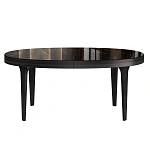 Стол овальный раскладной Bellini (160+40), керамика глянцевая