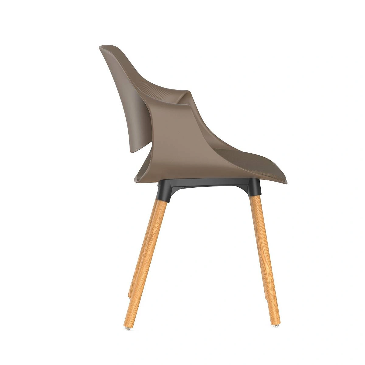 Стул Akella soft, (комплект 2 шт), пластик капучино / опоры дерево изображение Стул Akella soft, (комплект 2 шт), пластик капучино / опоры дерево фото