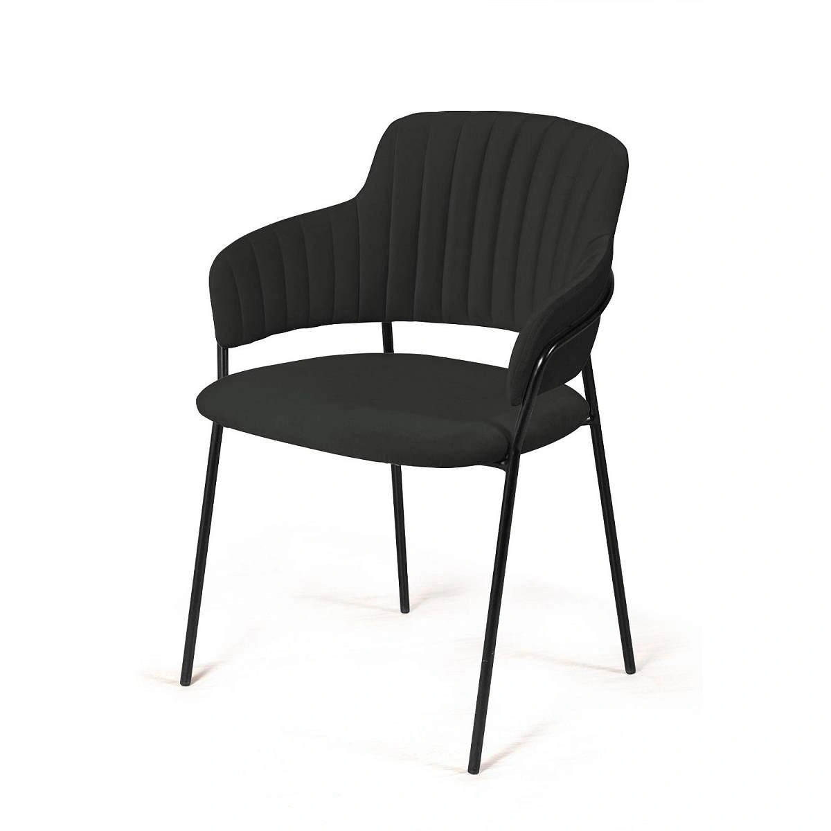 Стул Breeze, бархат антрацит 14 фото