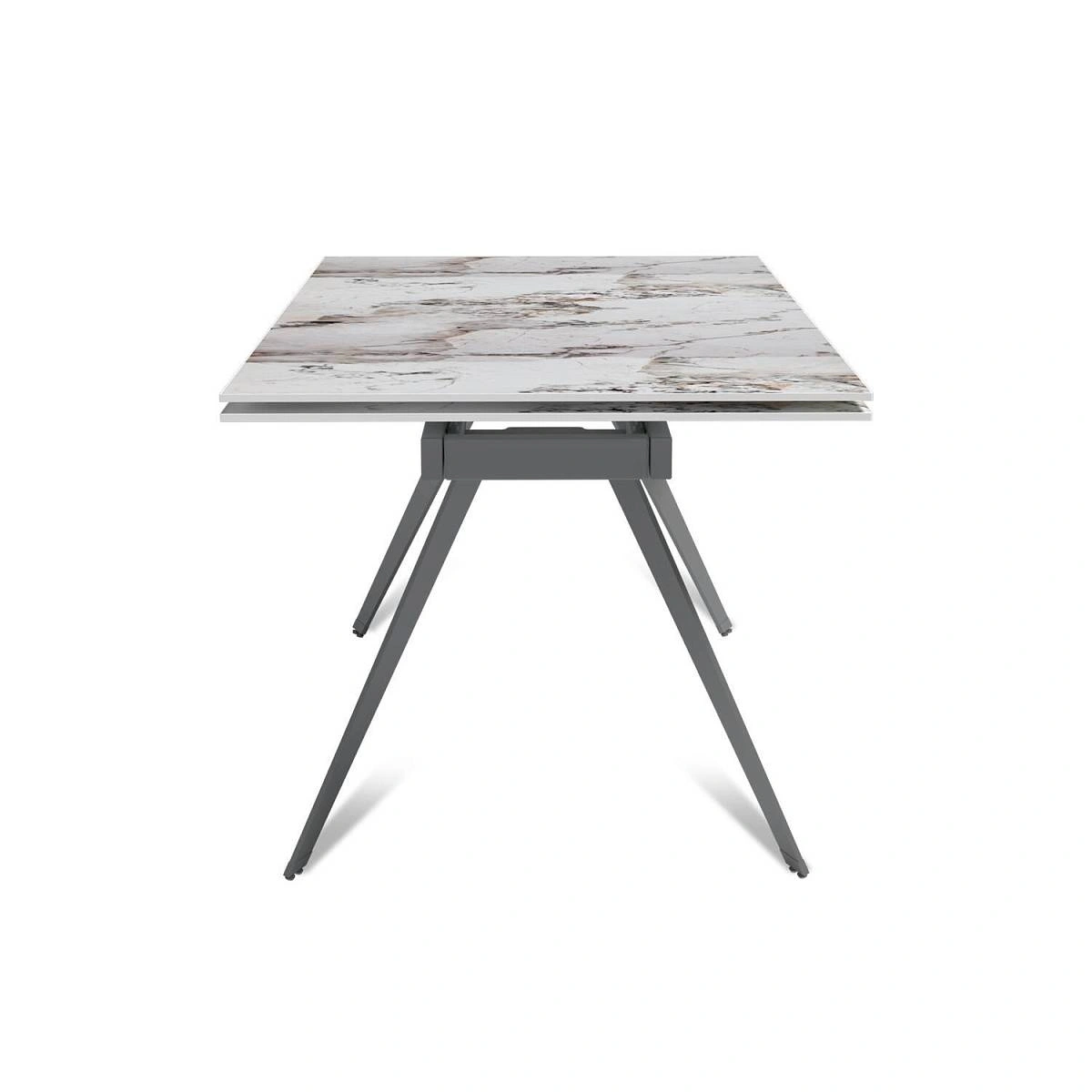 Стол раскладной Rhein (160+40+40), керамика глянцевая Top Pandora изображение Стол раскладной Rhein (160+40+40), керамика глянцевая Top Pandora фото