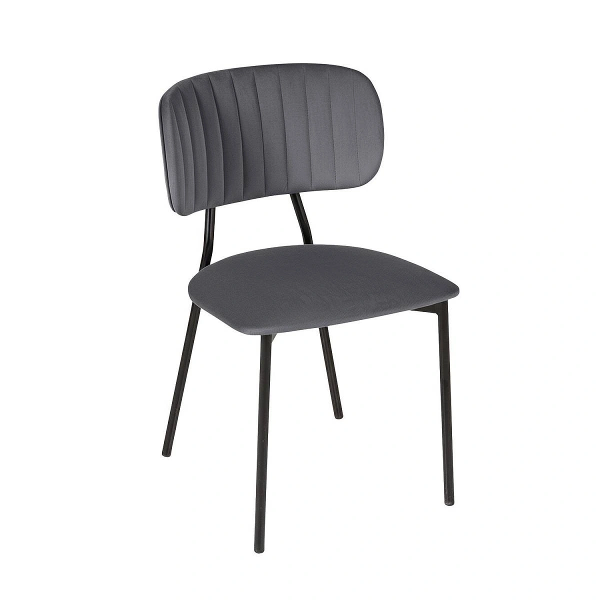 Стул Frost, бархат серый 27 фото