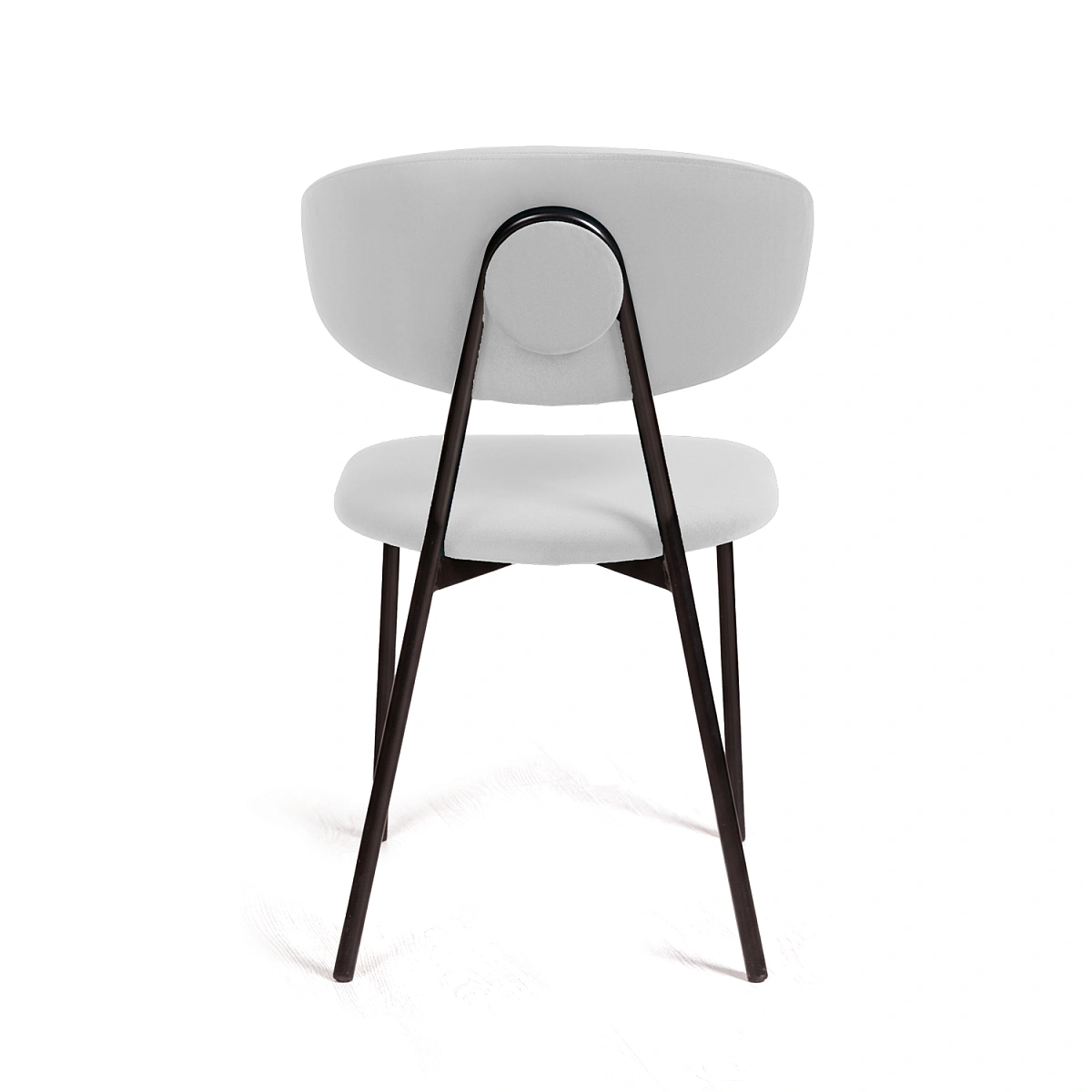 Стул Брэд, комплект (2 шт), бархат светло-серый 04 фото