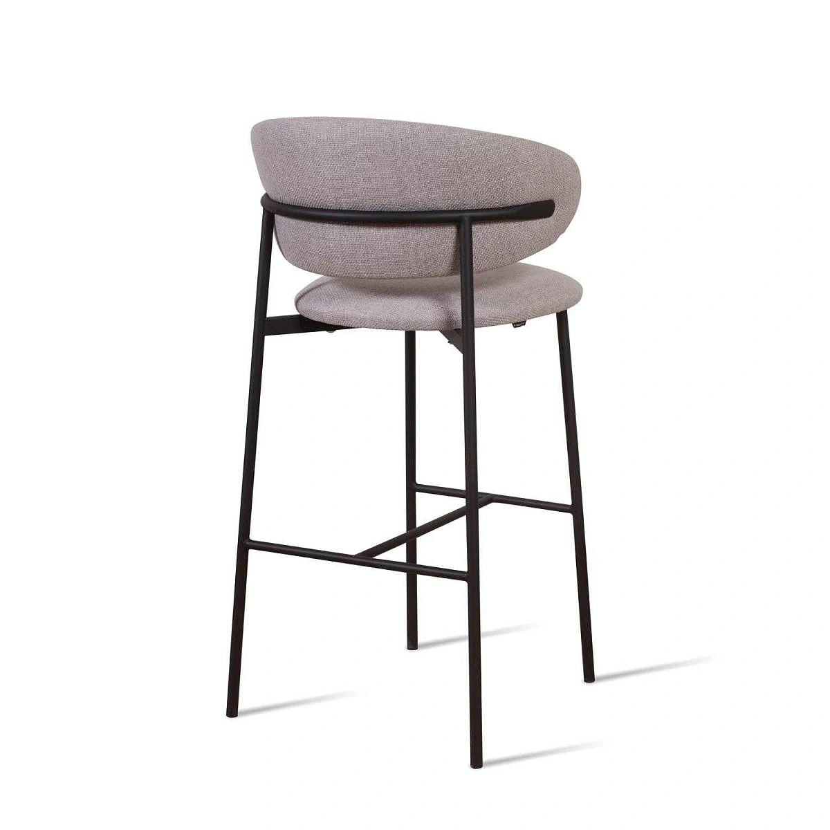 Стул барный Adele, рогожка wellton 912, серый изображение Стул барный Adele, рогожка wellton 912, серый фото