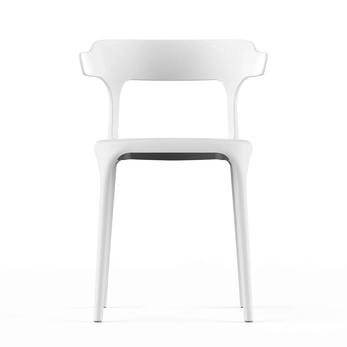 Стул Leo (RUS), комплект (4 шт), пластик светло-серый изображение Стул Leo (RUS), комплект (4 шт), пластик светло-серый фото