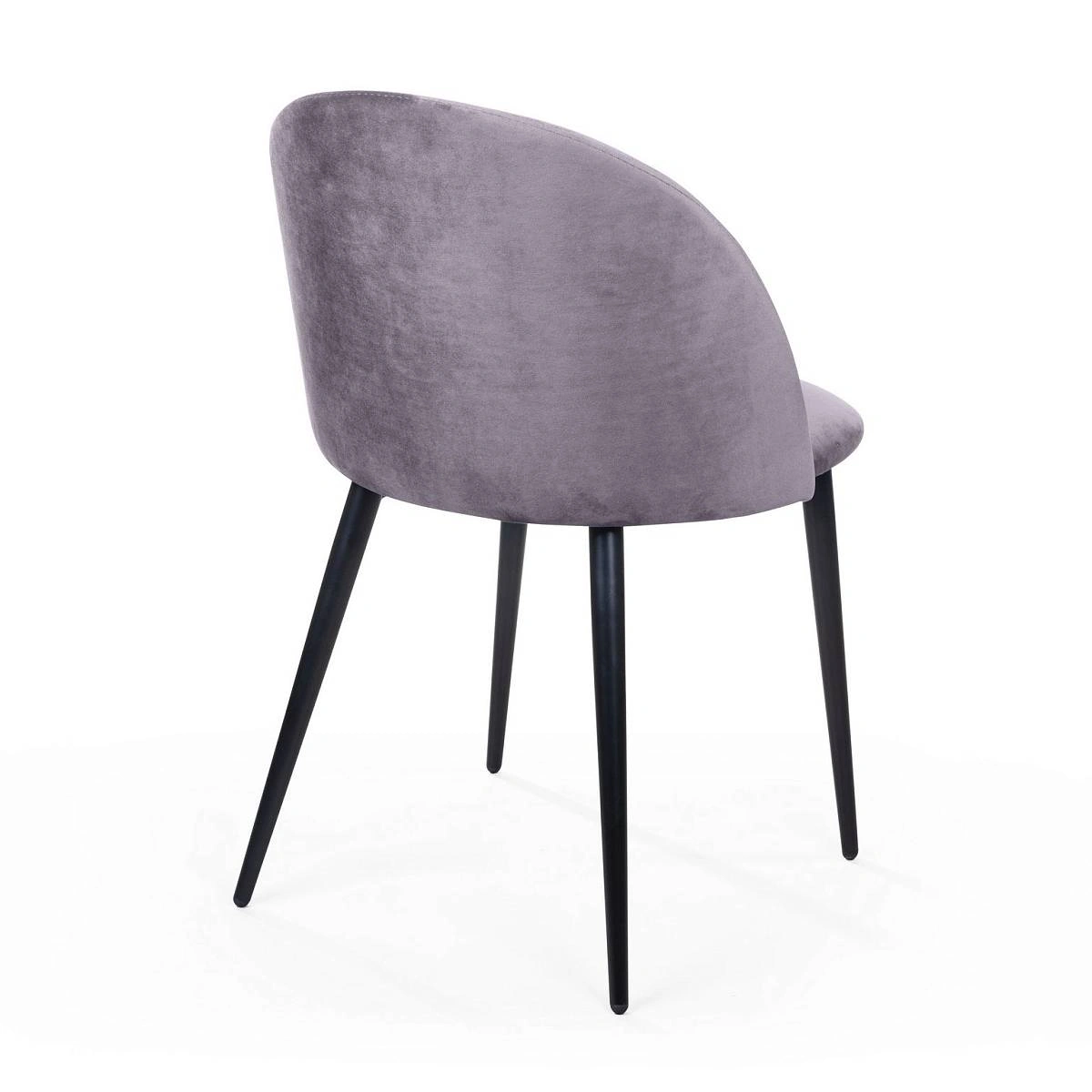 Стул Thomas, бархат светло-серый 26 изображение Стул Thomas, бархат светло-серый 26 фото