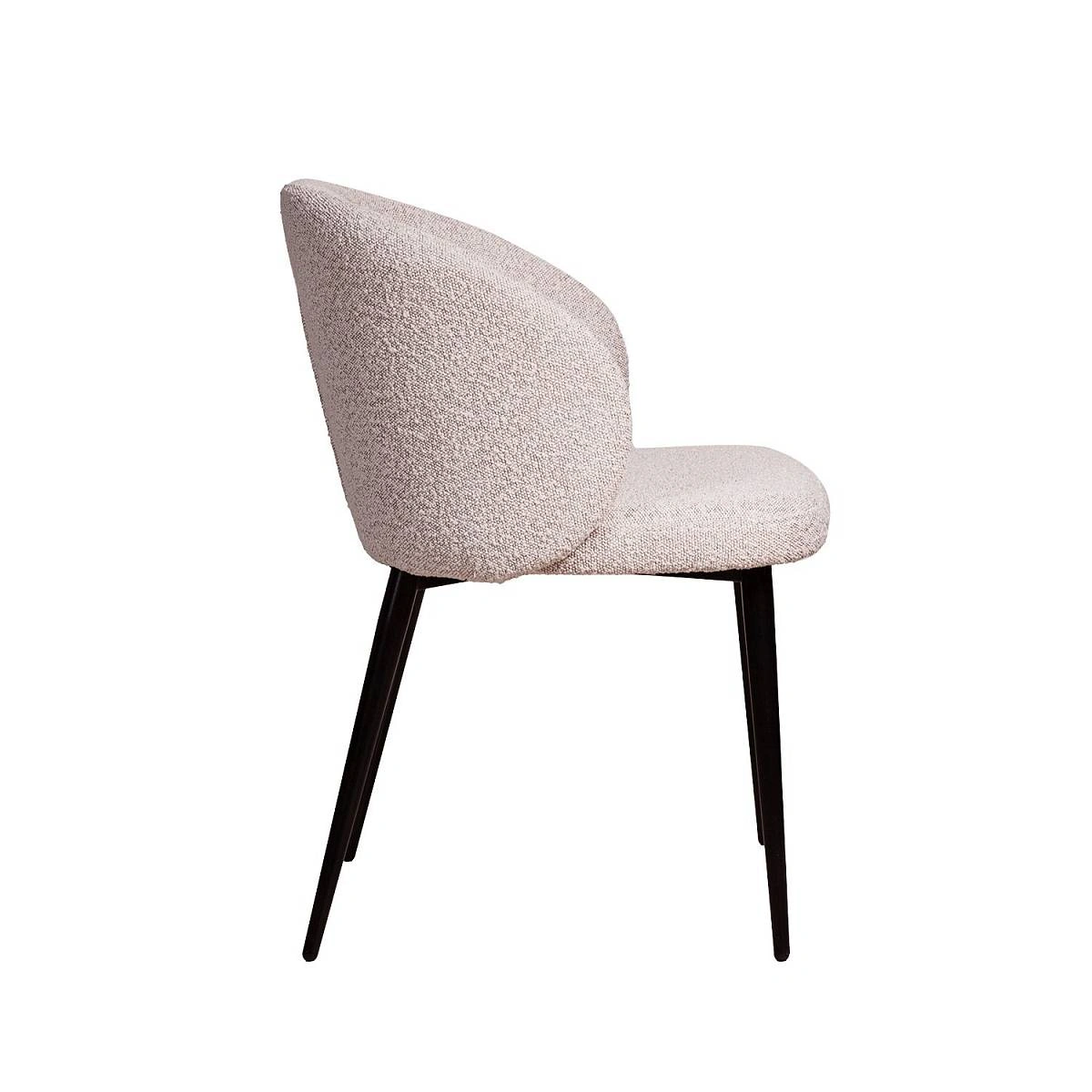 Стул Vito, комплект (4шт), букле белый / опора конус изображение Стул Vito, комплект (4шт), букле белый / опора конус фото