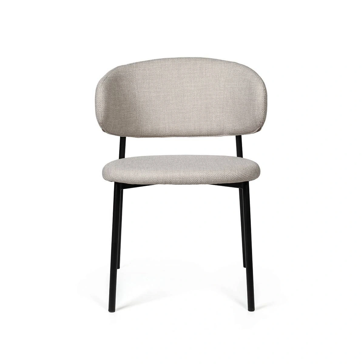 Стул Adele, ткань, светло-серый изображение Стул Adele, ткань, светло-серый фото