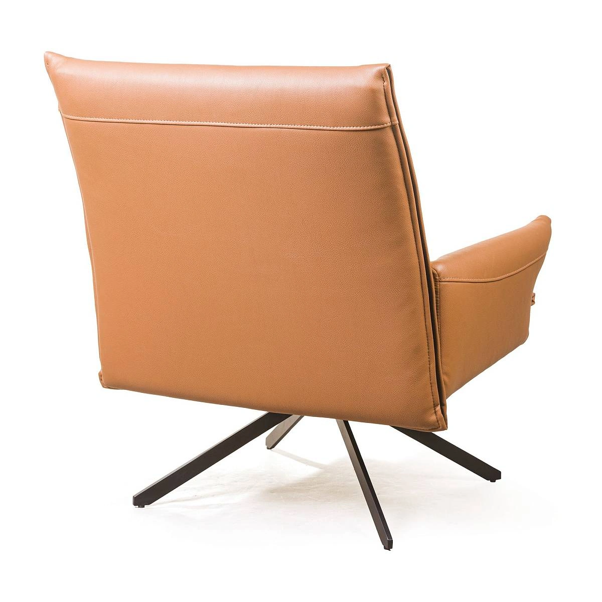 Кресло Clark, экокожа коричневый фото