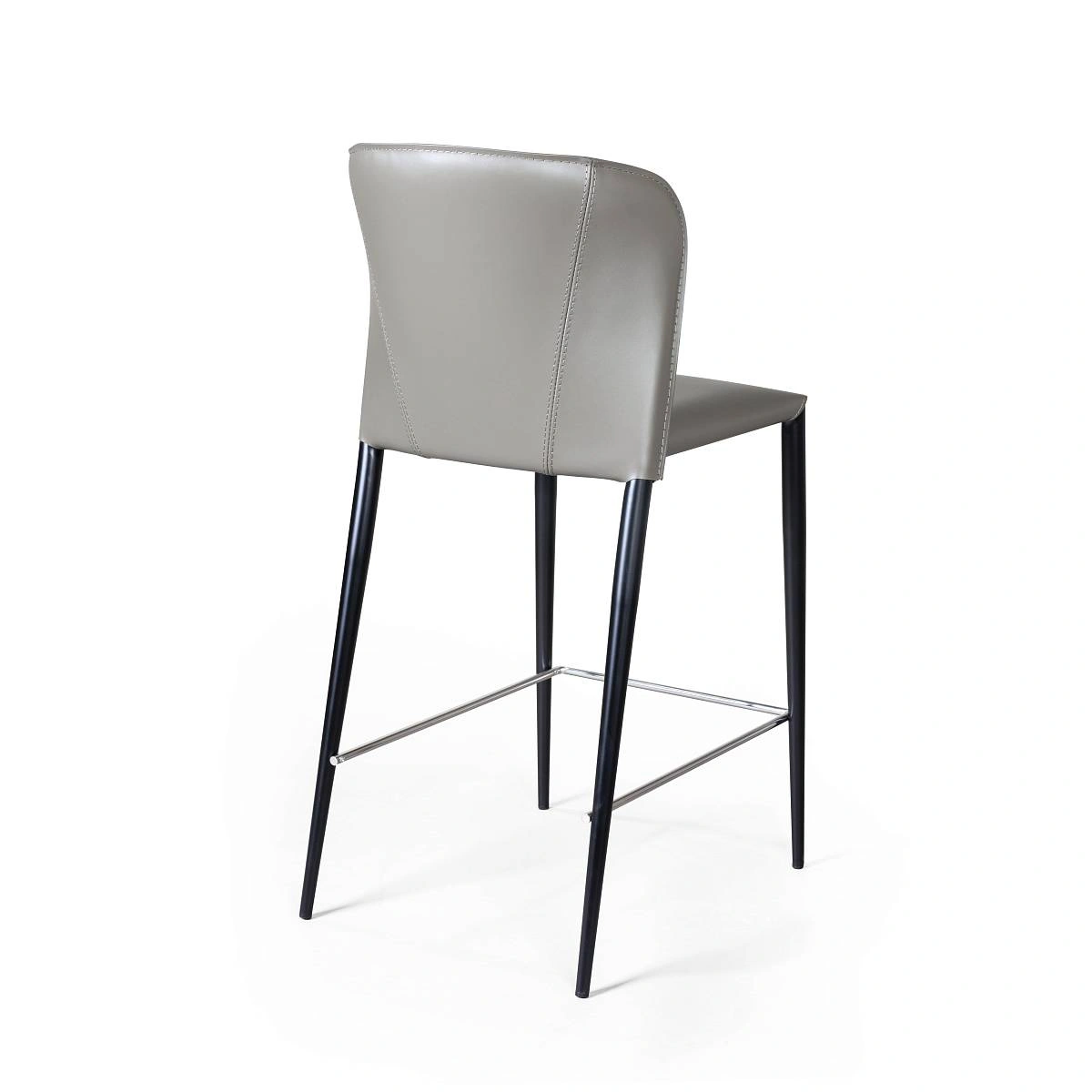 Стул полубарный Albert, кожа тауп изображение Стул полубарный Albert, кожа тауп фото