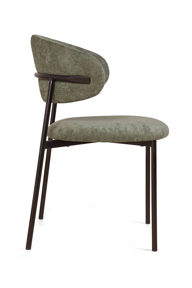 Стул Adele, комплект (2 шт), шенилл Puffy green фото