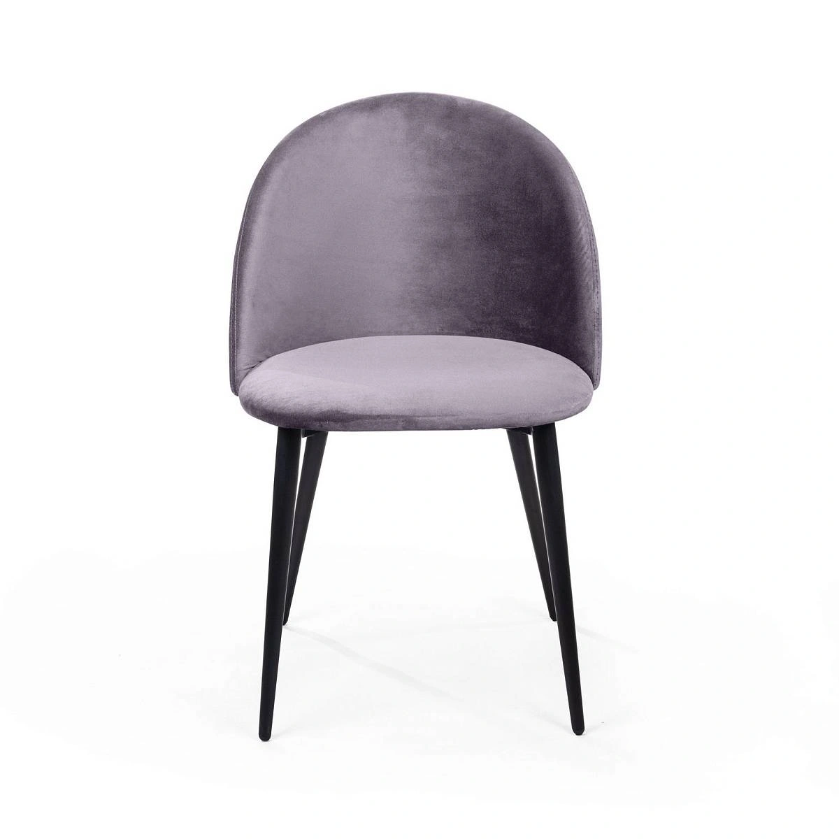 Стул Thomas, бархат светло-серый 26 изображение Стул Thomas, бархат светло-серый 26 фото