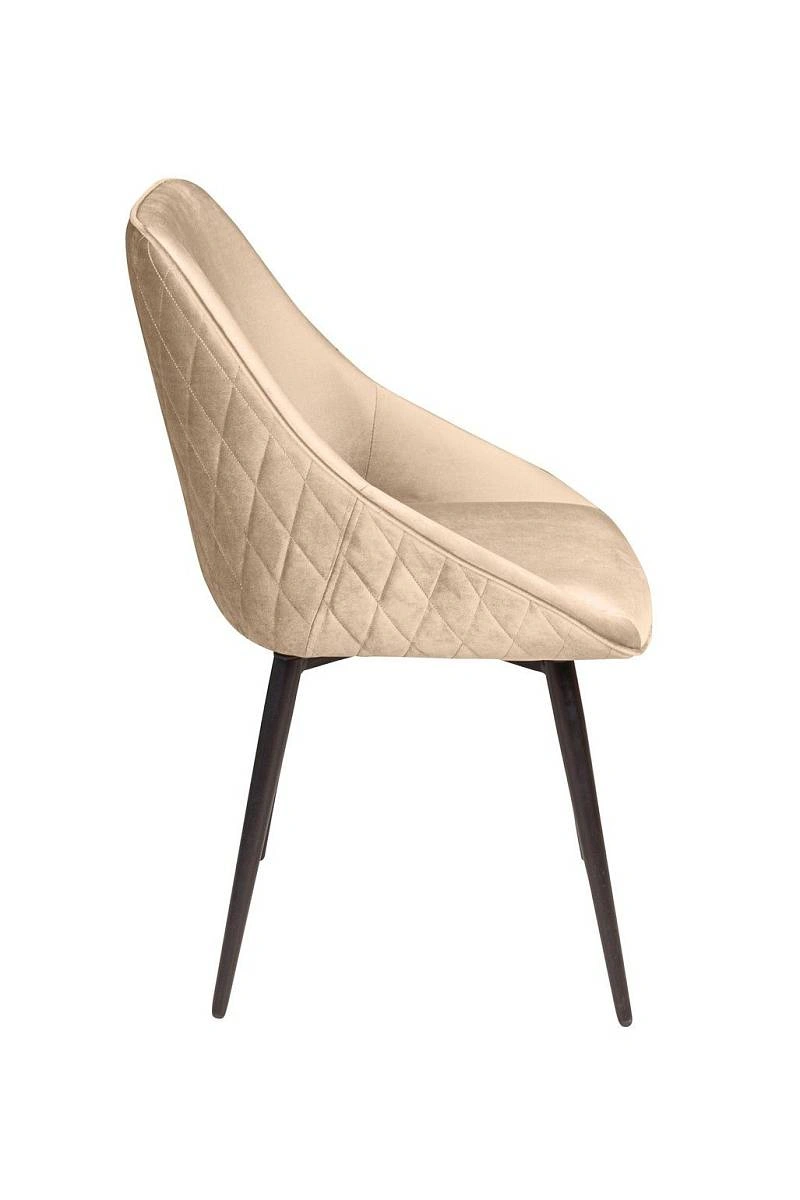 Стул Neo ромб, поворотный на 360 градусов, бархат бежевый 5 /опора конус изображение Стул Neo ромб, поворотный на 360 градусов, бархат бежевый 5 /опора конус фото