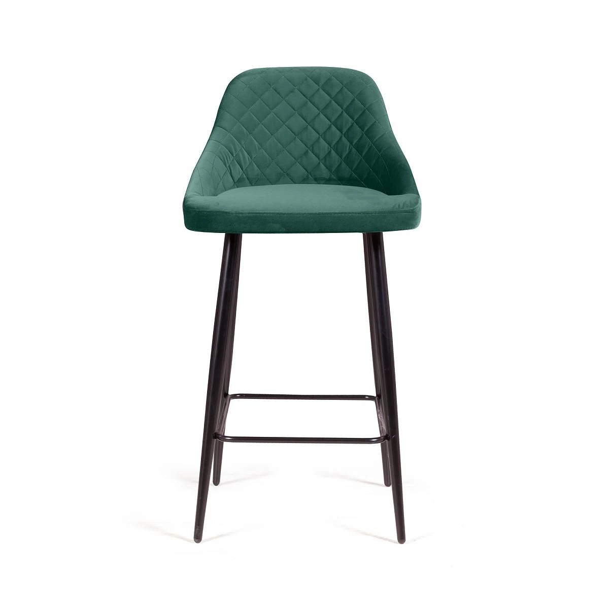 Стул барный Douglas ромб, бархат зеленый 19 изображение Стул барный Douglas ромб, бархат зеленый 19 фото