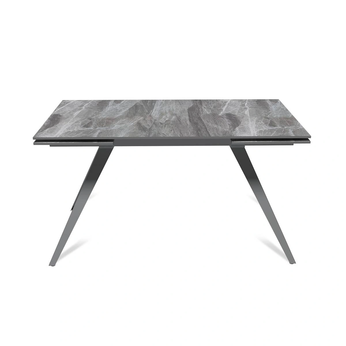 Стол раскладной Asti (140+40+40), керамика глянцевая Italian Light Grey изображение Стол раскладной Asti (140+40+40), керамика глянцевая Italian Light Grey фото