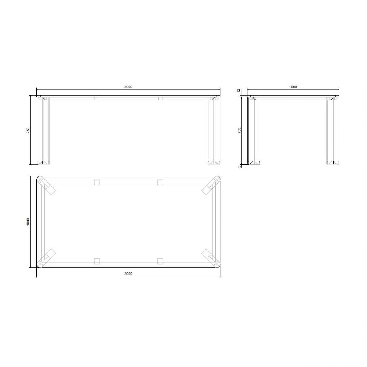 Стол обеденный ARTO (200) шпон ясень черничный шоколад изображение Стол обеденный ARTO (200) шпон ясень черничный шоколад фото