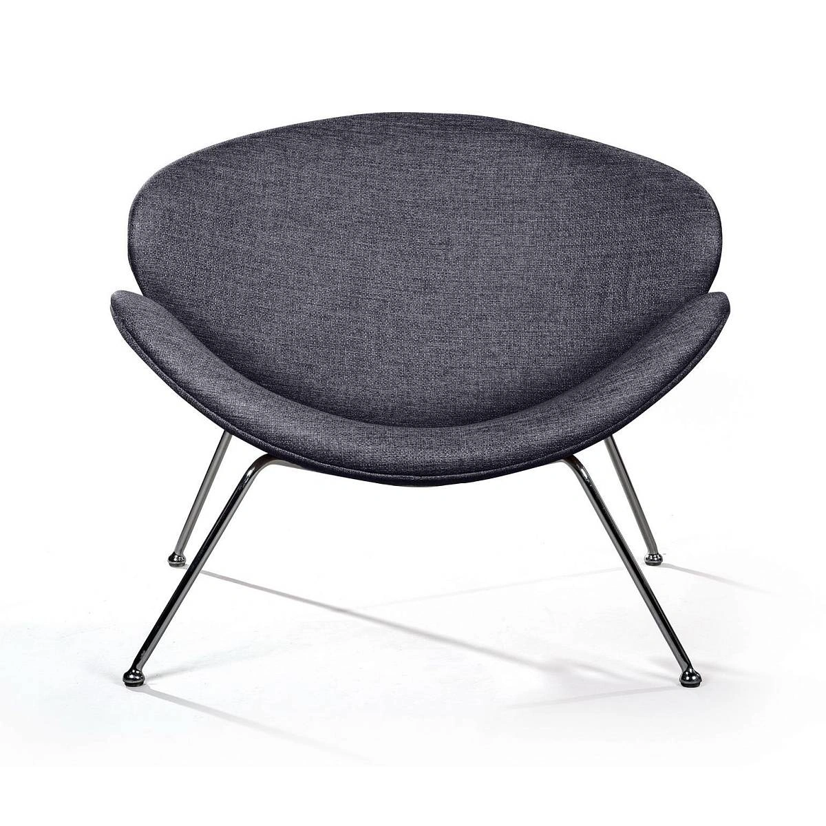 Лаунж кресло Slice, рогожка антрацит изображение Лаунж кресло Slice, рогожка антрацит фото