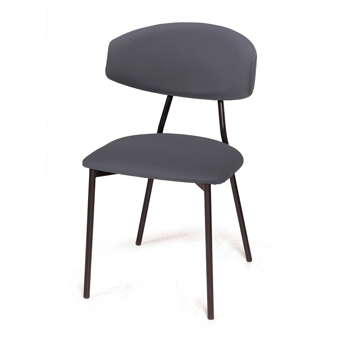 Стул Брэд, комплект (2 шт), бархат серый 27 фото