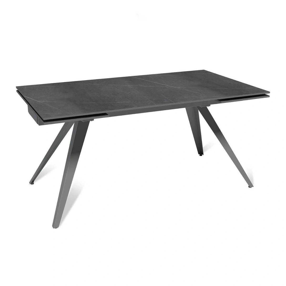 Стол раскладной Asti (160+40+40), керамика матовая Armani Grey изображение Стол раскладной Asti (160+40+40), керамика матовая Armani Grey фото