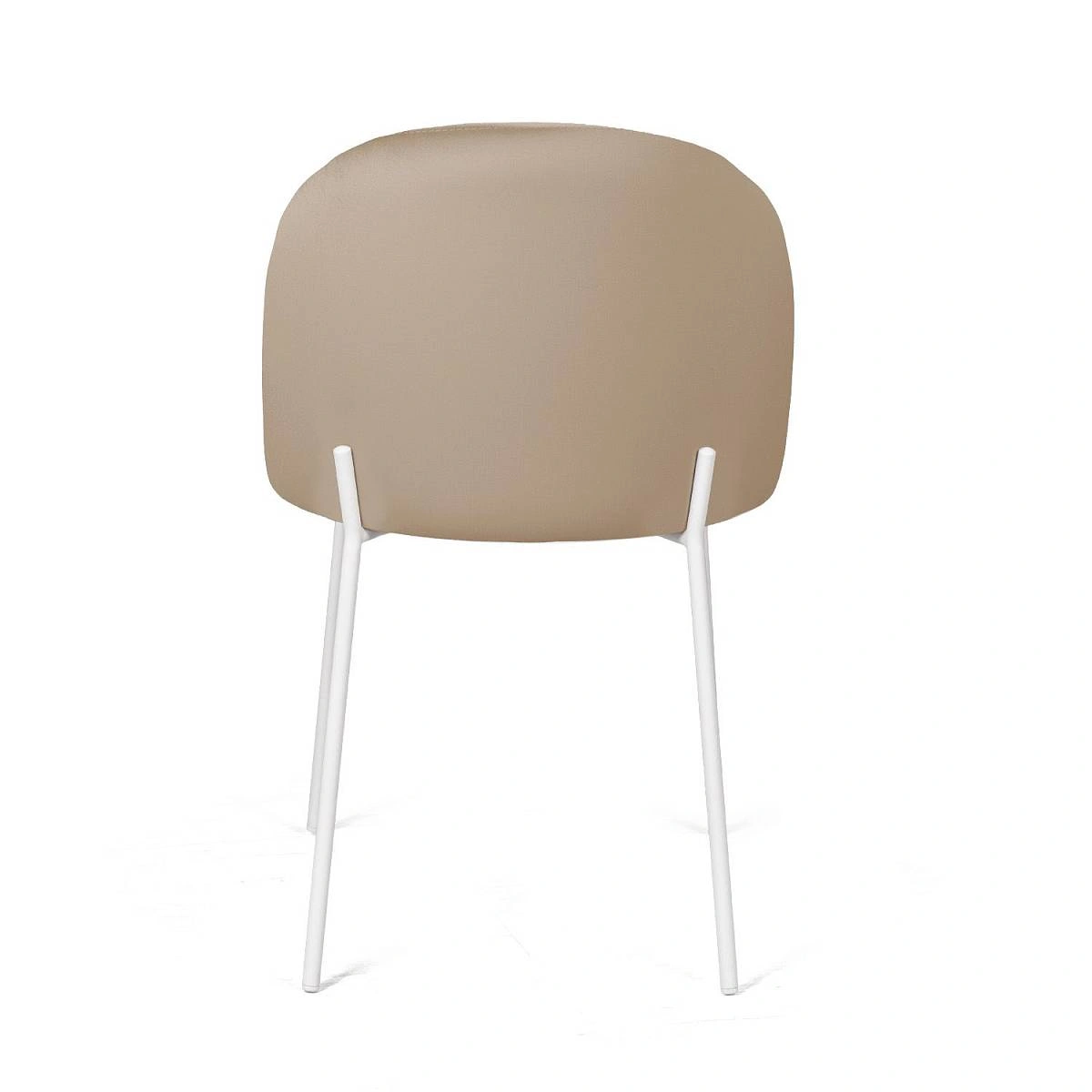 Стул Nord, комплект (2 шт), бархат бежевый 05 / опора белая фото