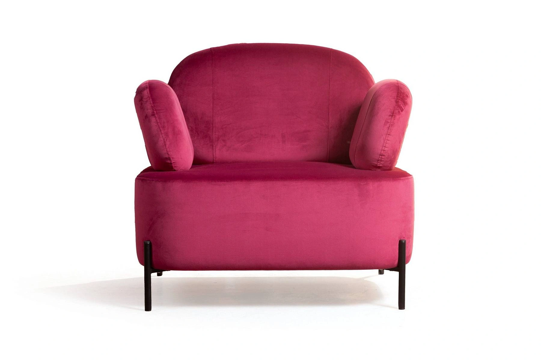 Кресло Dandy, бархат красный 16 изображение Кресло Dandy, бархат красный 16 фото