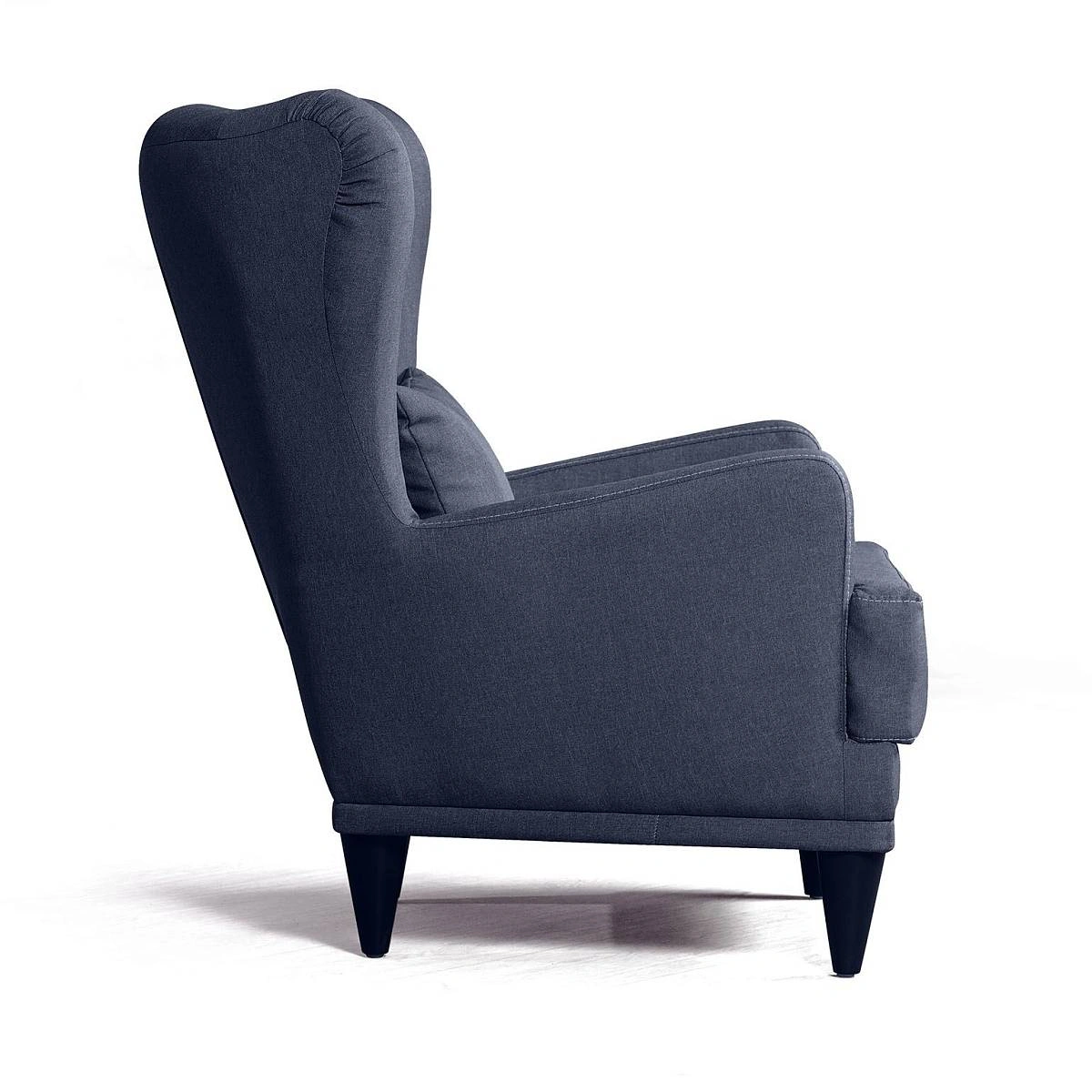 Кресло Juliet рогожка синий изображение Кресло Juliet рогожка синий фото