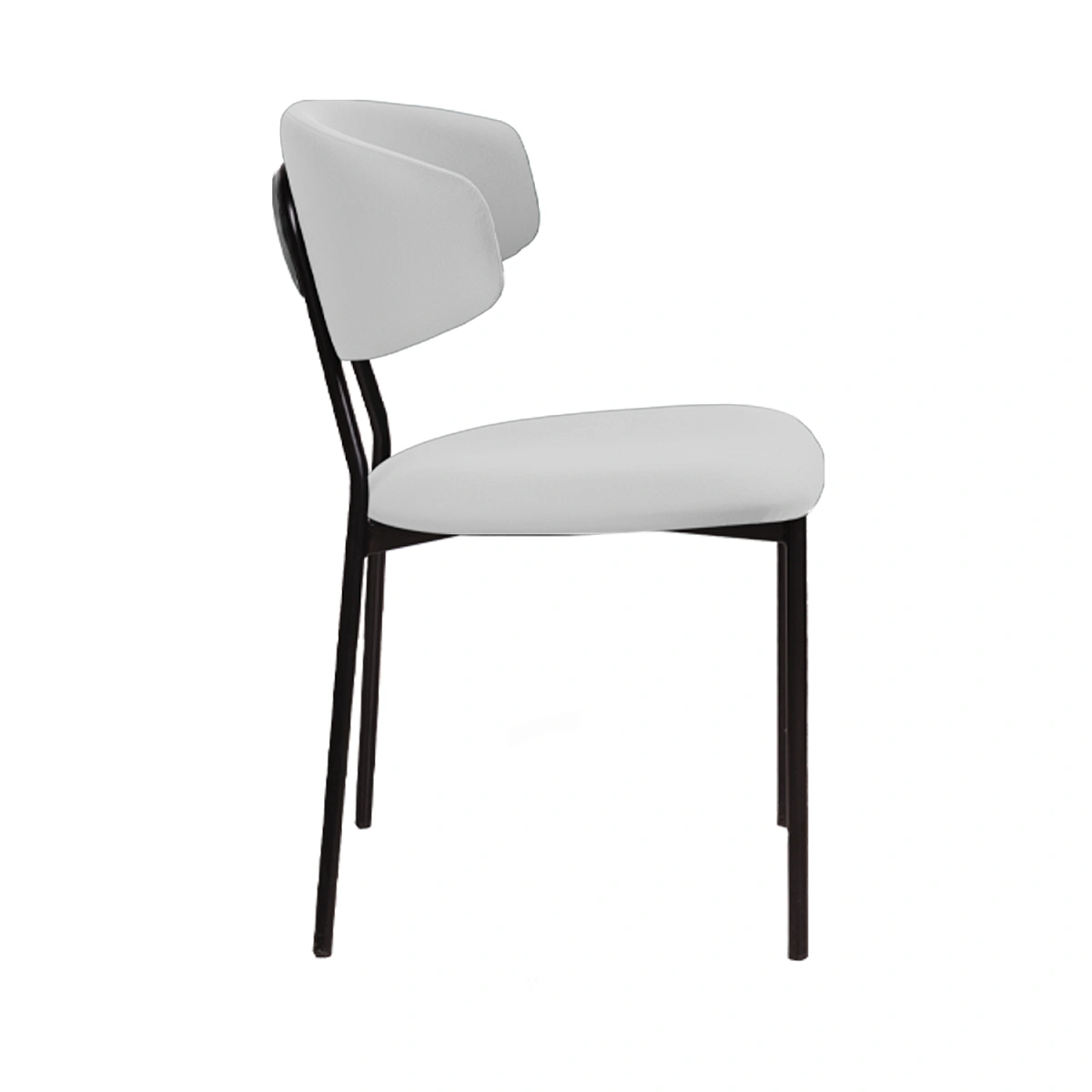 Стул Брэд, комплект (2 шт), бархат светло-серый 04 фото