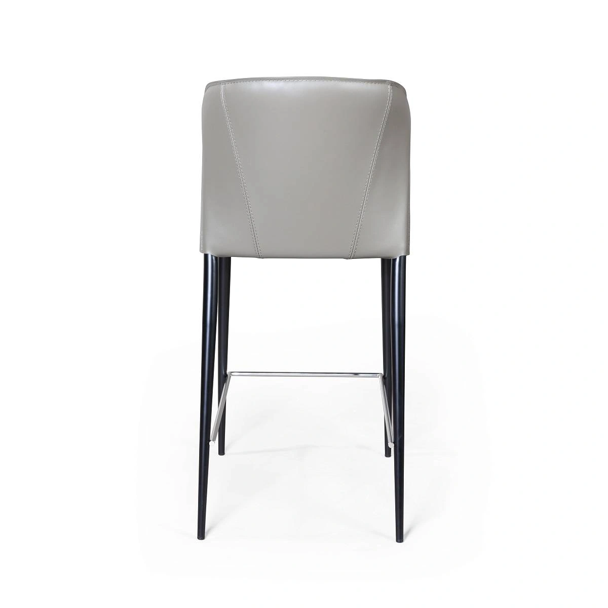 Стул полубарный Albert, кожа тауп изображение Стул полубарный Albert, кожа тауп фото