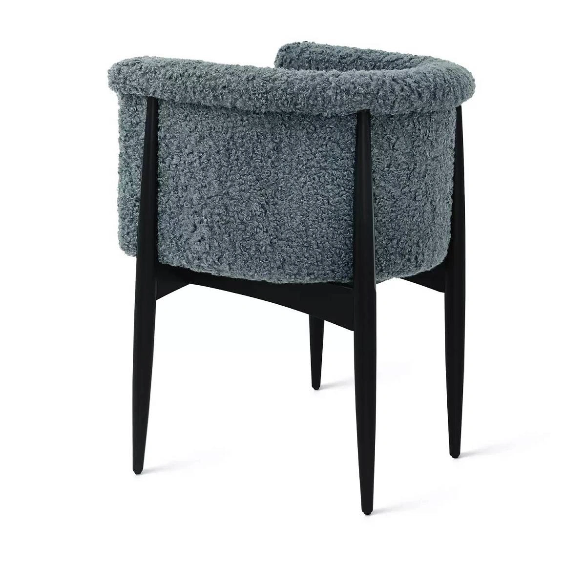 Полукресло Borgese, бук натуральный, серый изображение Полукресло Borgese, бук натуральный, серый фото