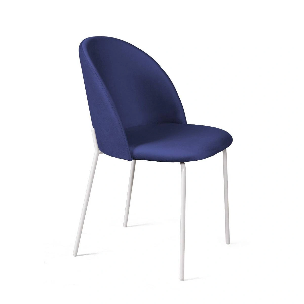 Стул Nord, комплект (2 шт), бархат 81 / опора белая фото