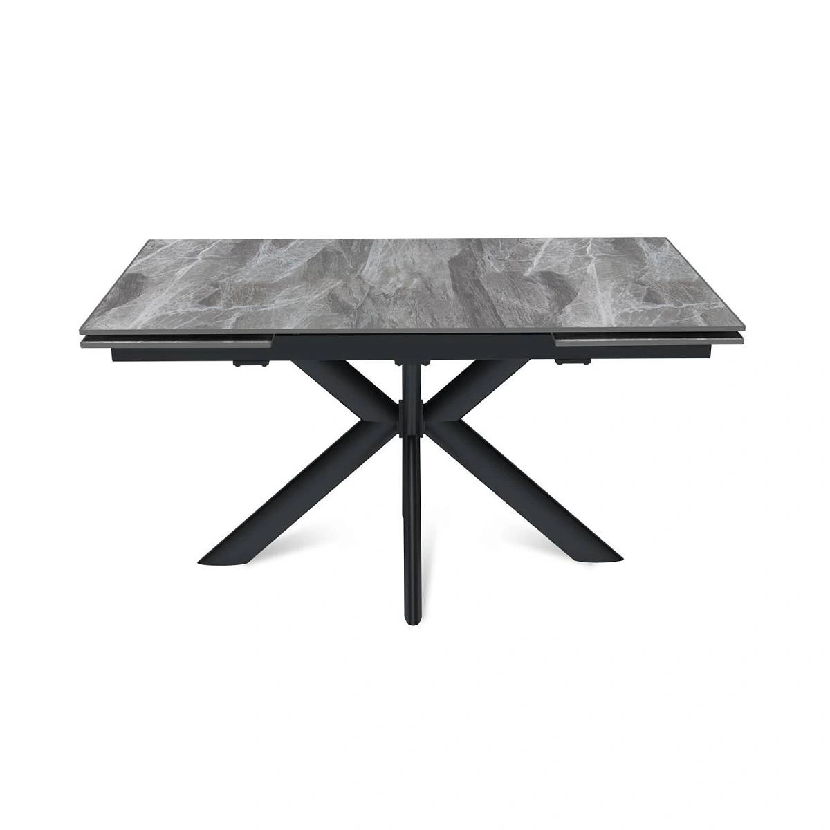 Стол раскладной Strong (140+40+40), керамика глянцевая Italian Light Grey изображение Стол раскладной Strong (140+40+40), керамика глянцевая Italian Light Grey фото