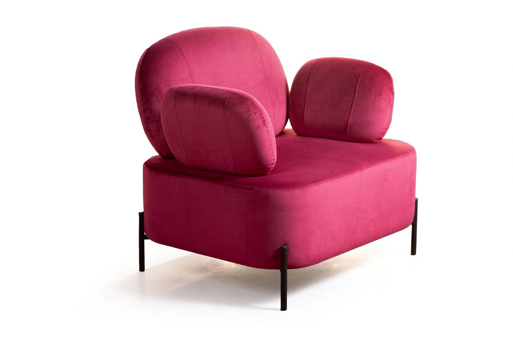 Кресло Dandy, бархат красный 16 изображение Кресло Dandy, бархат красный 16 фото