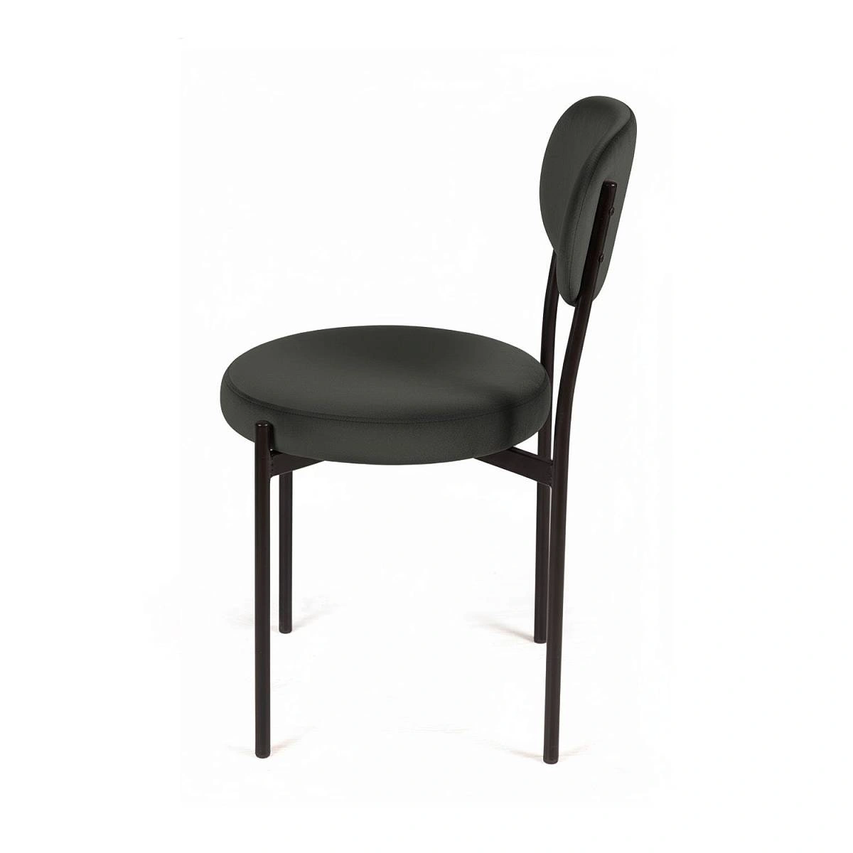 Стул Mason, комплект (4шт), бархат антрацит 14 фото