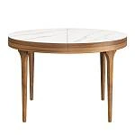 Стол круглый раскладной Bellini (110+40), керамика матовая