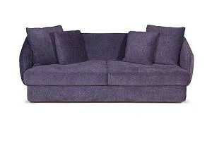 Бабл диван-кровать прямой, микромех Plush mistic