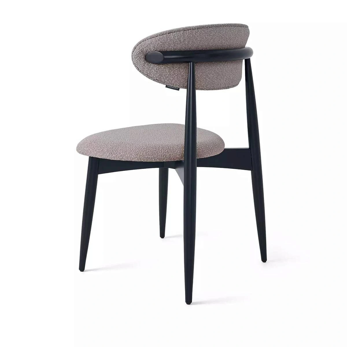 Стул Paolo, бук натуральный, ткань, пепельно-бежевый изображение Стул Paolo, бук натуральный, ткань, пепельно-бежевый фото