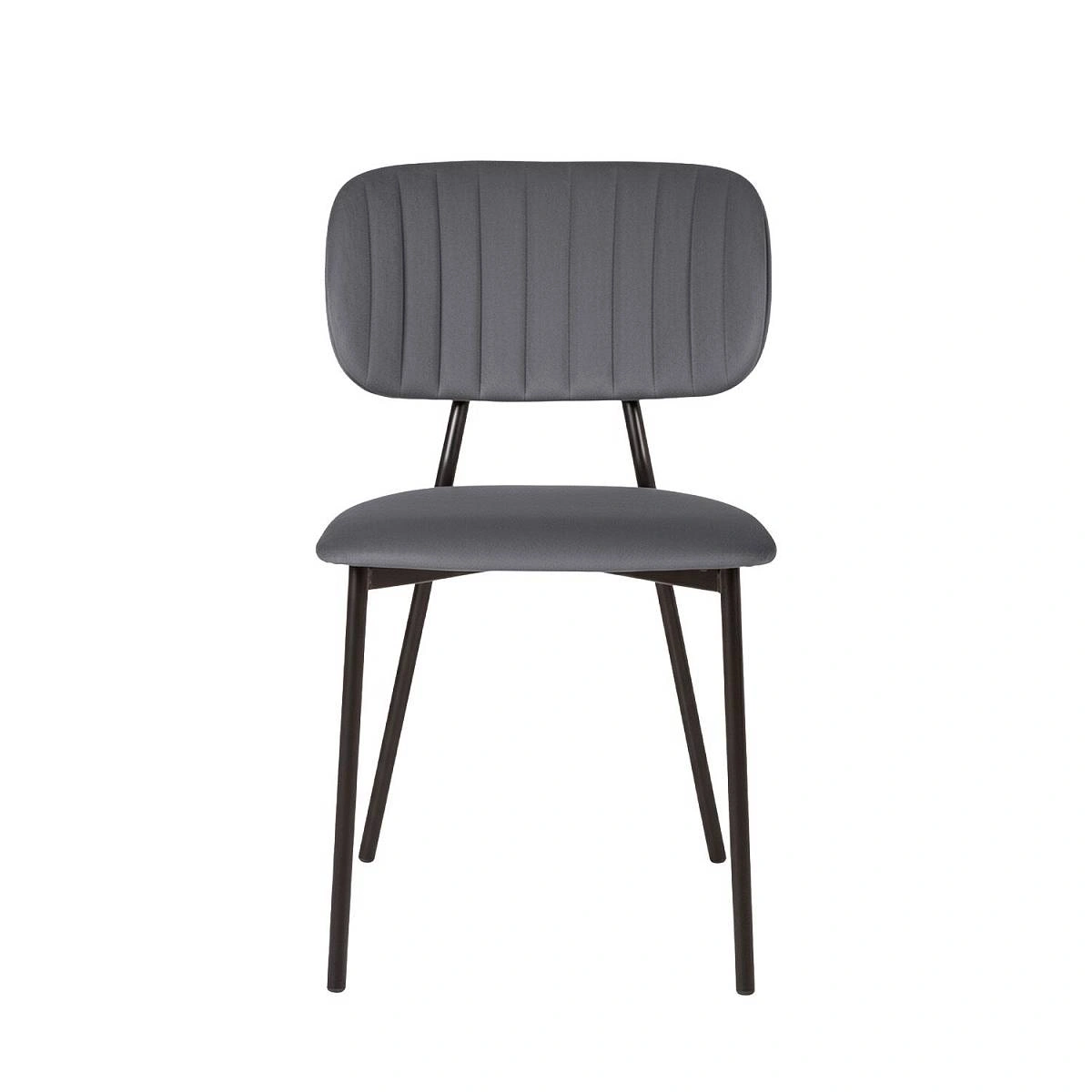 Стул Frost, бархат серый 27 фото