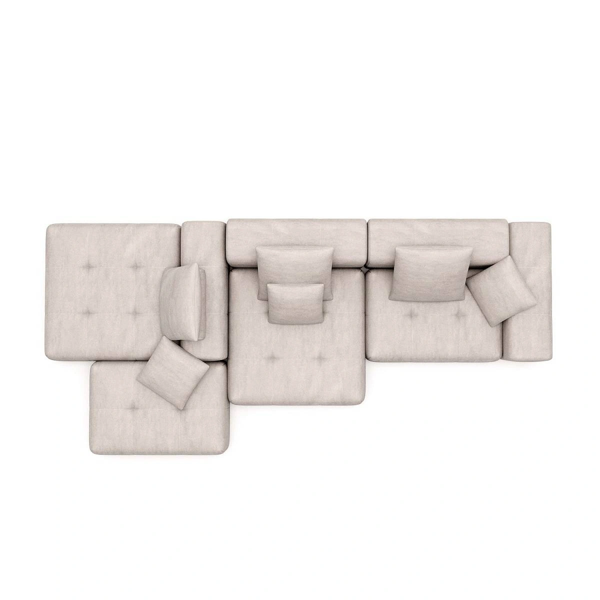 Модульный диван Campo, комплектация 1 изображение Модульный диван Campo, комплектация 1 фото