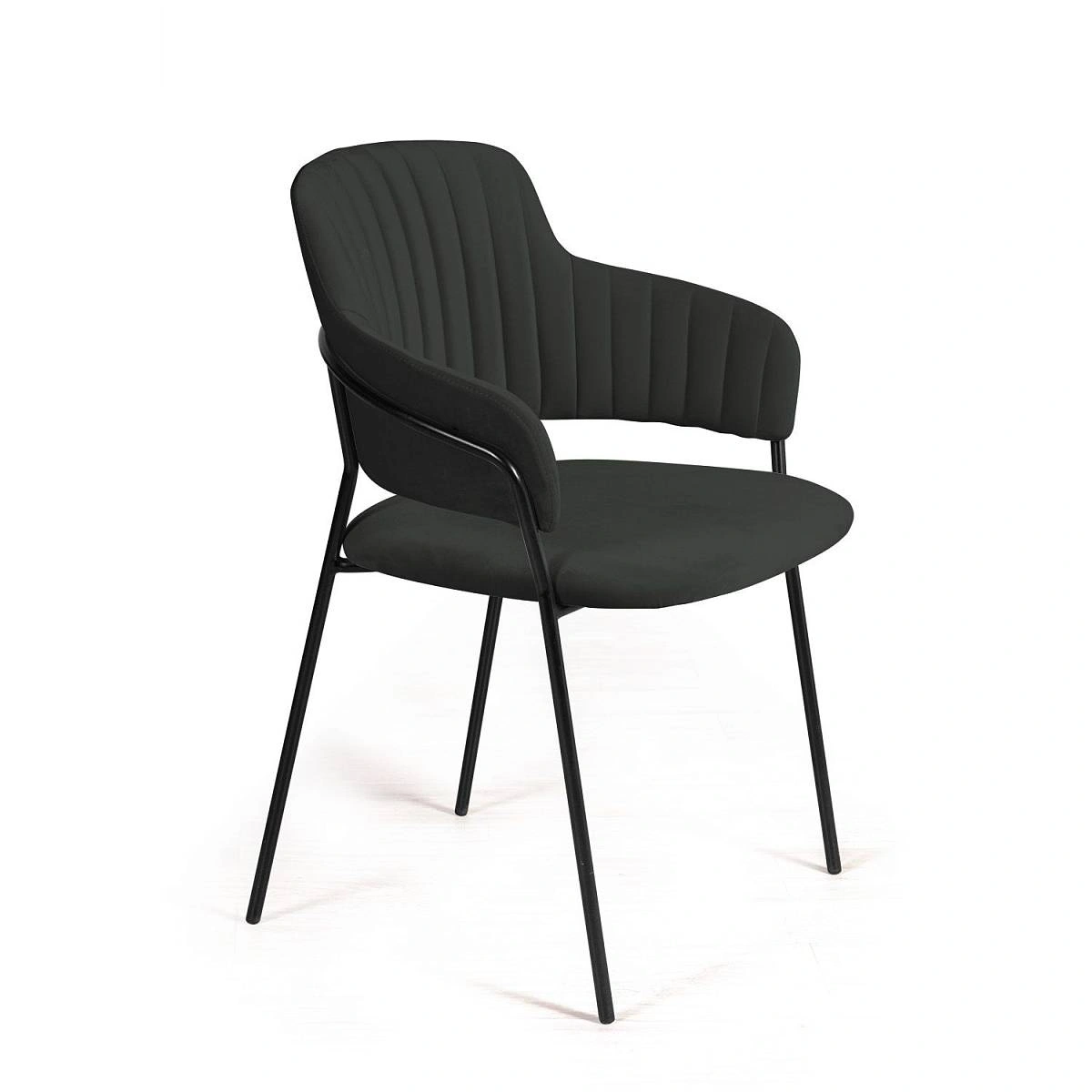 Стул Breeze, бархат антрацит 14 фото