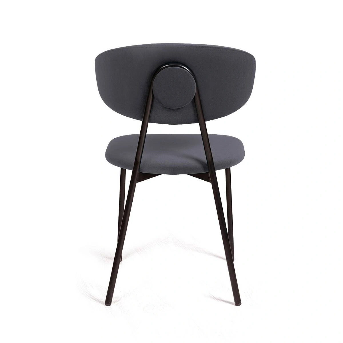 Стул Брэд, комплект (2 шт), бархат серый 27 фото