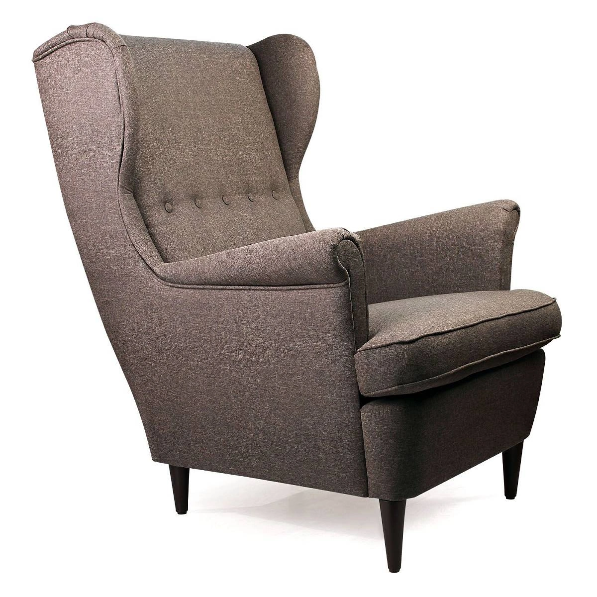 Кресло Redford, рогожка коричневый фото