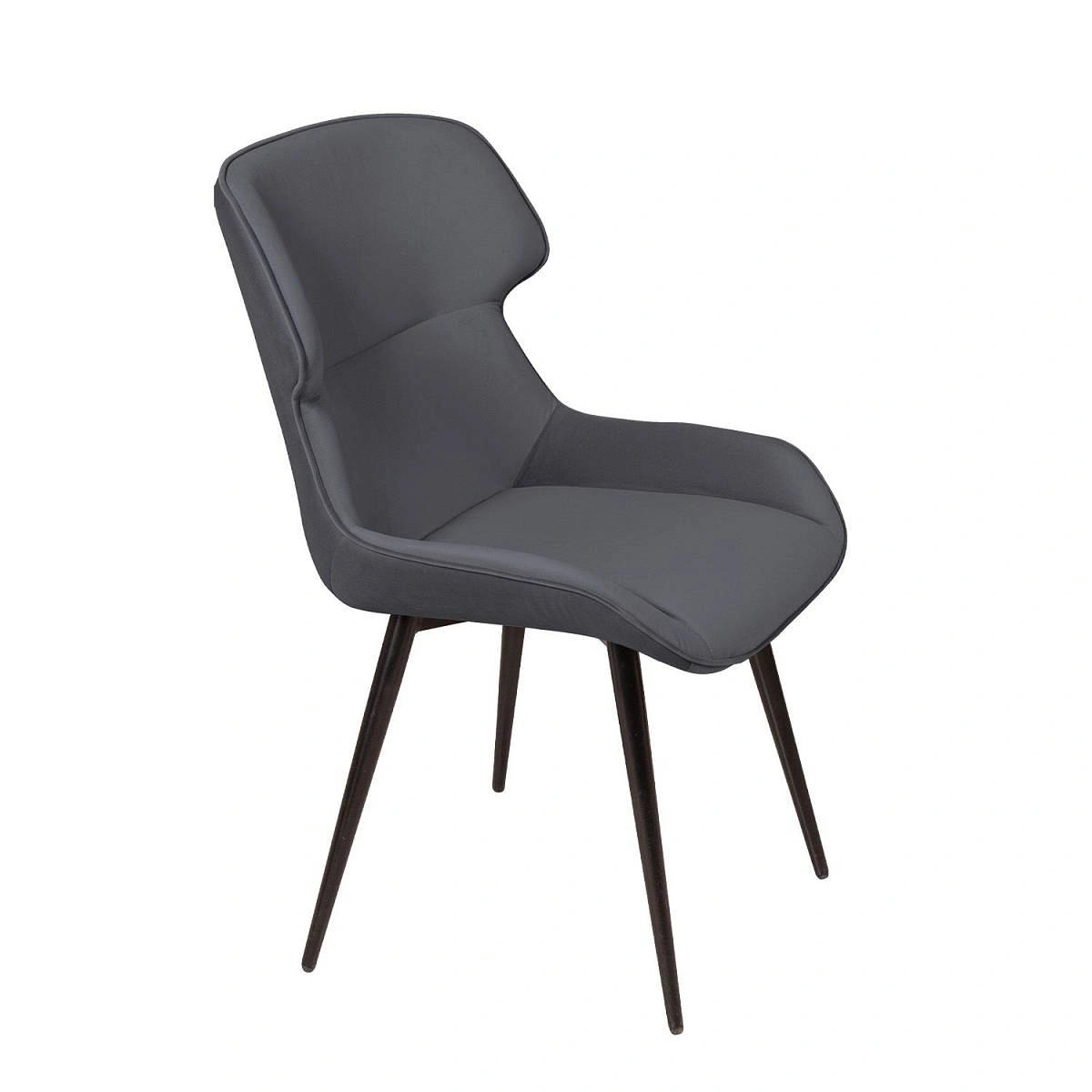 Стул Henry, бархат серый 27 фото