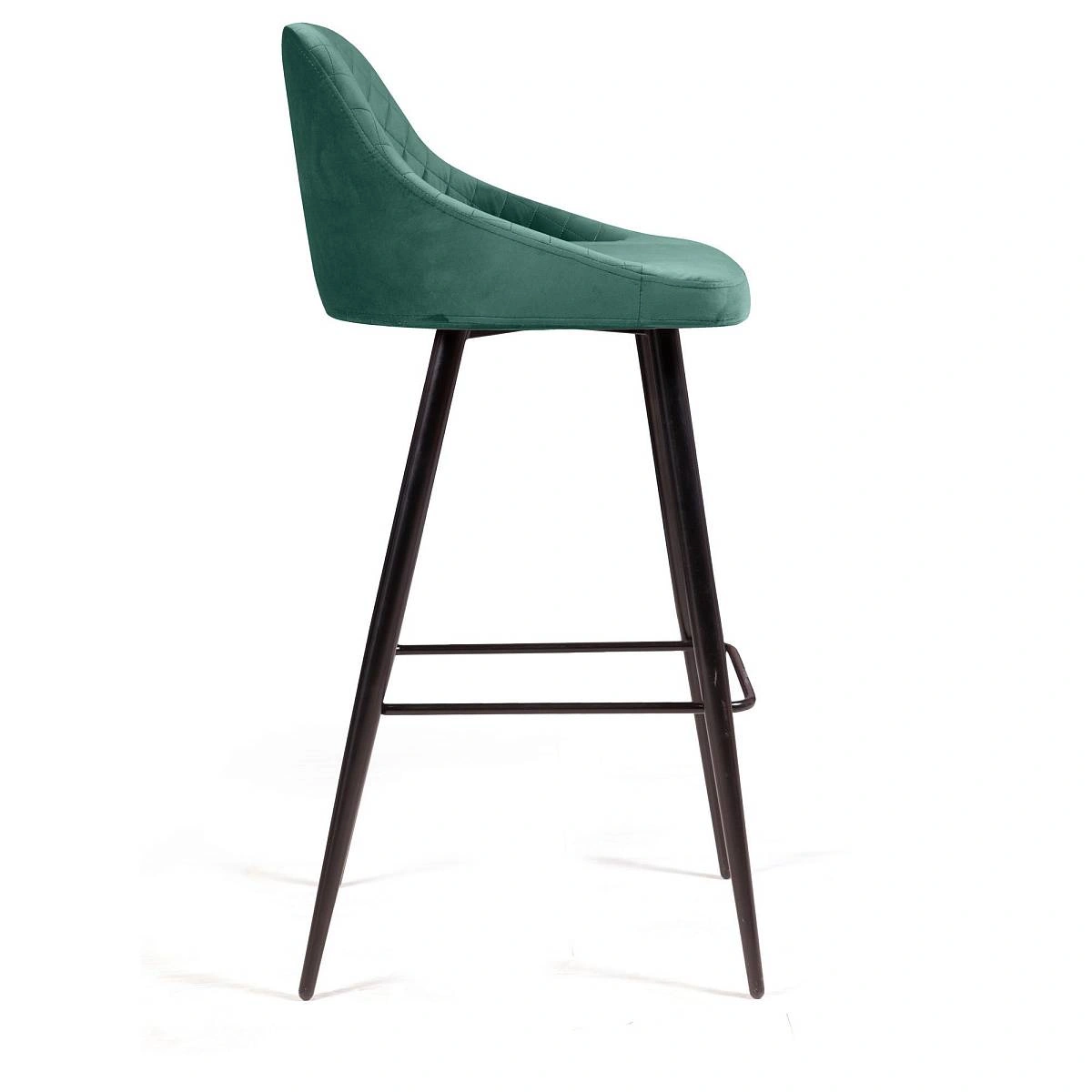 Стул барный Douglas ромб, бархат зеленый 19 изображение Стул барный Douglas ромб, бархат зеленый 19 фото